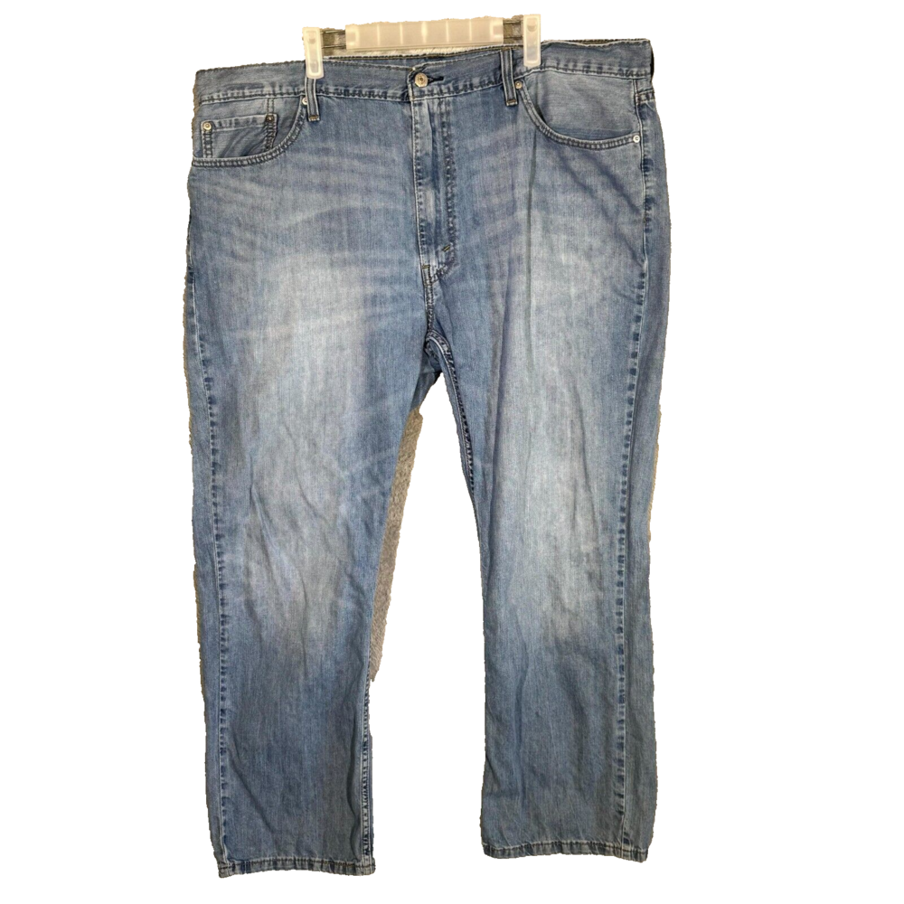 Levi’s 559 Jeans Men’s 42x30 Blue Relaxed Straight 100% Cotton Denim Zip Fly